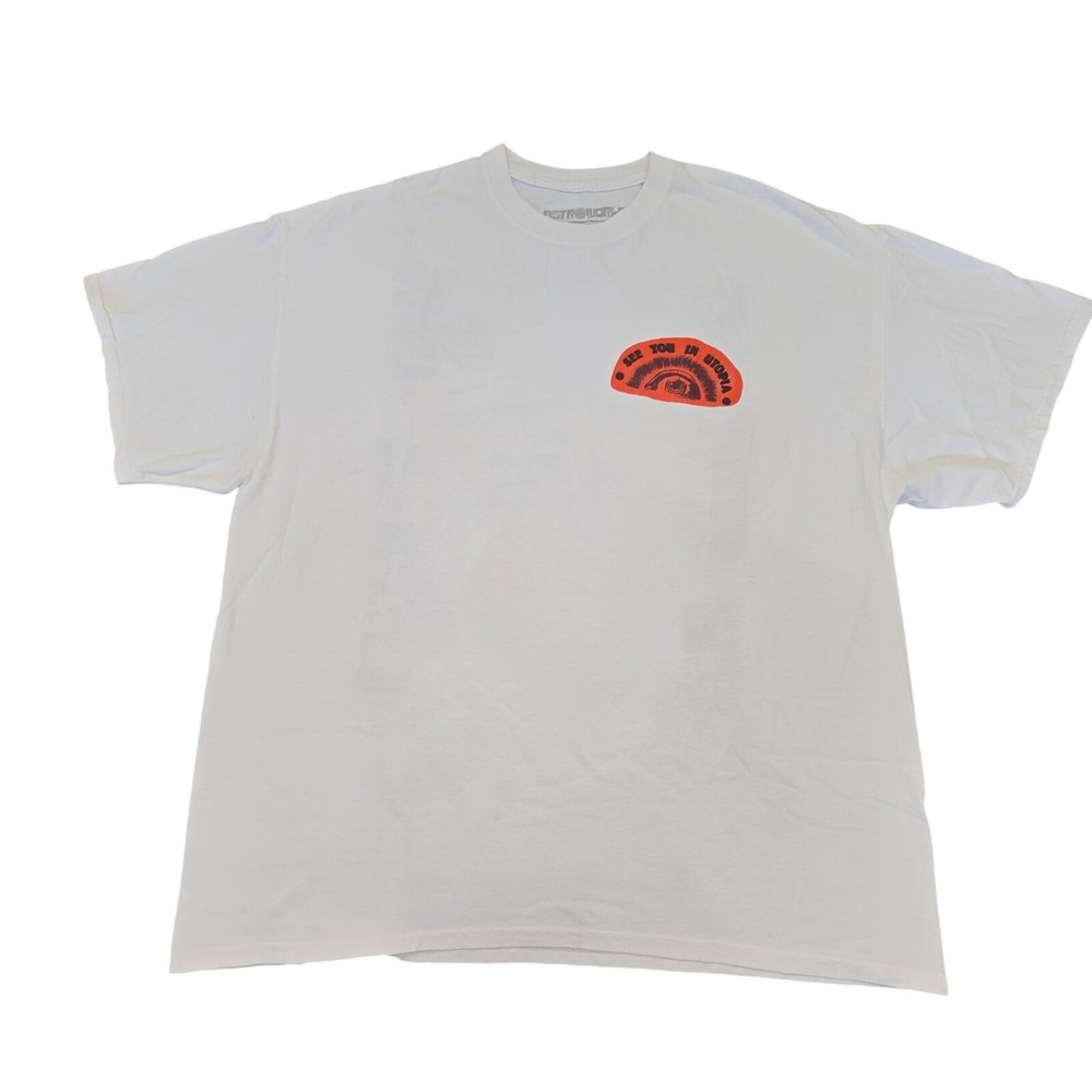 Travis Scott Astroworld Festival 2021 See You In UTOPIA Shirt Men's Size XL - Picture 2 of 8
